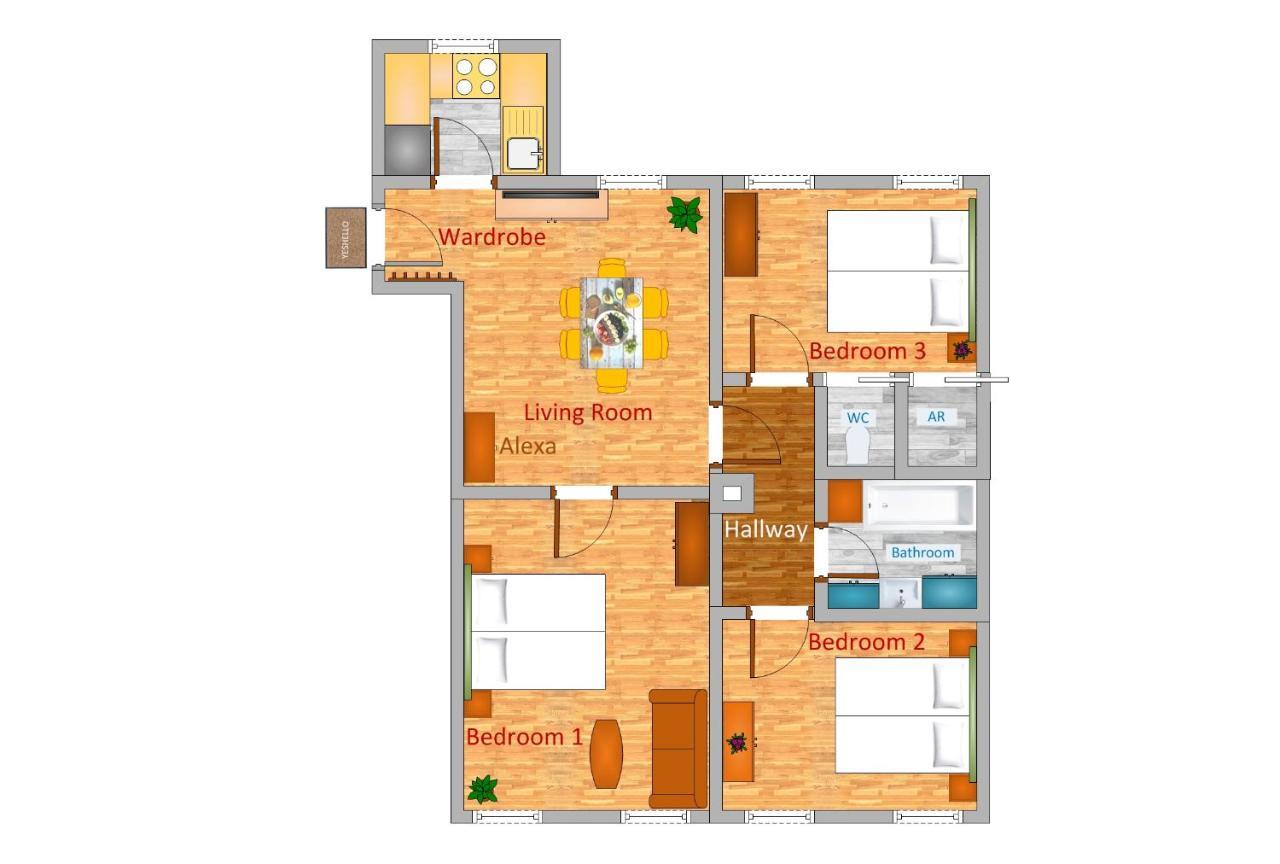 Spacious Vienna Central Station Residence Экстерьер фото